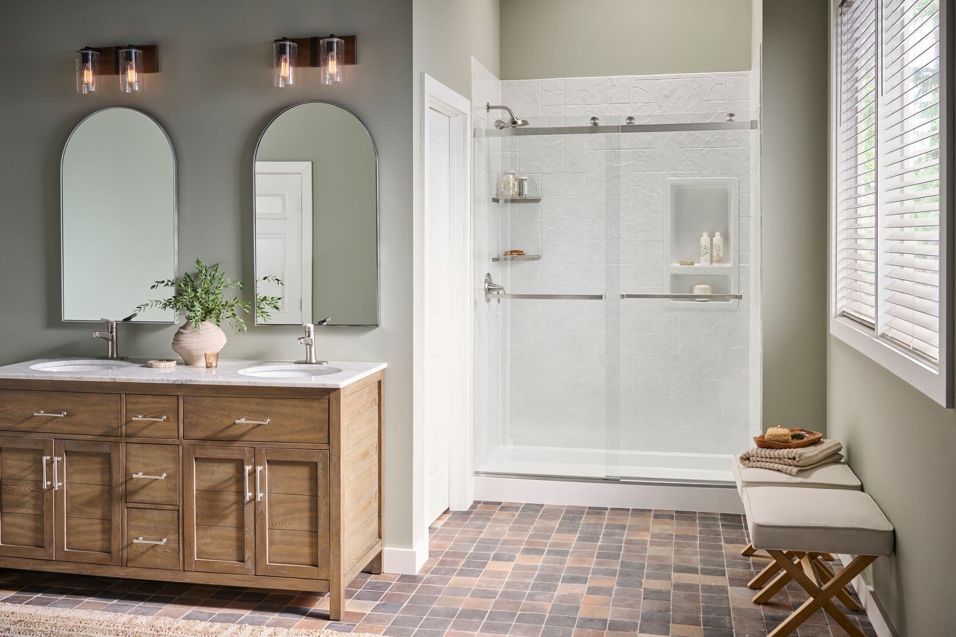 Tub To Shower Conversion